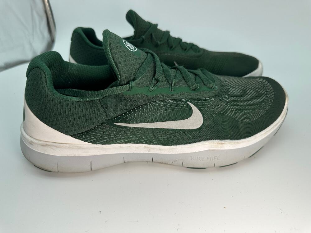NFL x Nike Free Trainer V7 AA1948-302 Athletic Shoes Mens 10 Green New York Jets